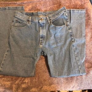 Wrangler Blue Straight Jeans